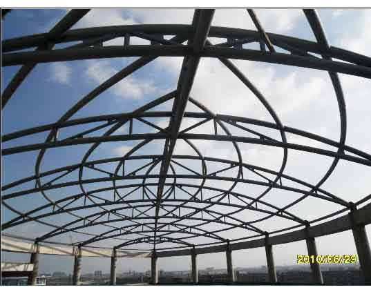 肇庆中煤朔州宾馆管桁架工程
